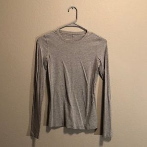 Lululemon Grey Long Sleeve Shirt